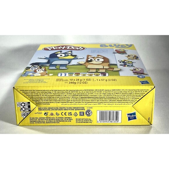 Play-Doh Bluey Make ‘n Mash Costumes Play Dough Set New Factory Sealed - Picture 7 of 7